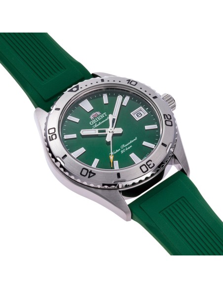 automático buceo hombre Orient Mako Sports RA-AC0Q11E Emerald Green 39.9mm 200m