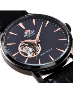 reloj automático hombre Orient Open Heart Esteem II TAG02001B 41mm F6T22 correa de cuero 2