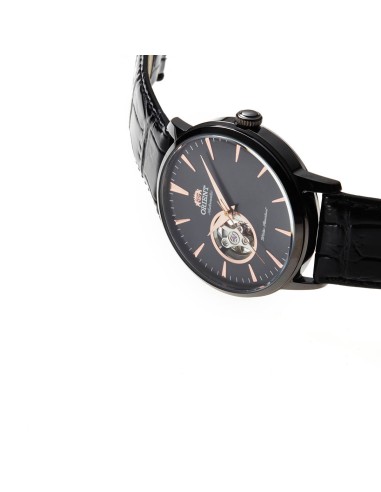 reloj automático hombre Orient Open Heart Esteem II TAG02001B 41mm F6T22 correa de cuero