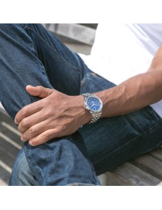 solar Citizen Eco-Drive Calendrier BU2021-51L 44mm 100m WR correa de acero 2