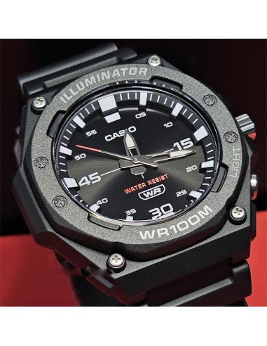 reloj deportivo hombre Casio Heavy-Duty  MW-620H-1A 48,1 mm 100m WR correa de resina