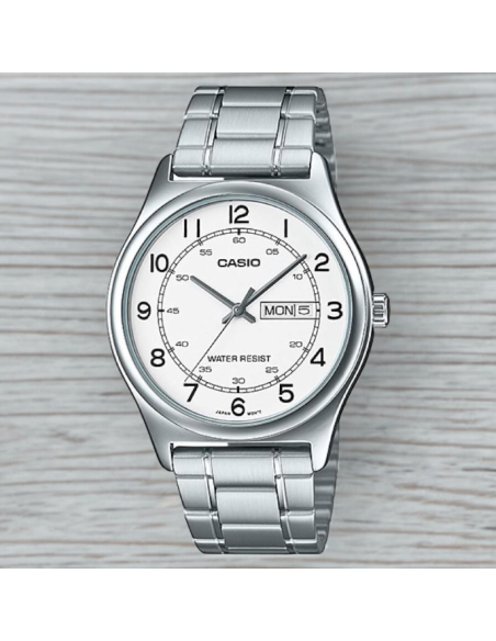 Reloj clásico analógico hombre Casio MTP-V006D-7b2 38mm correa de acero