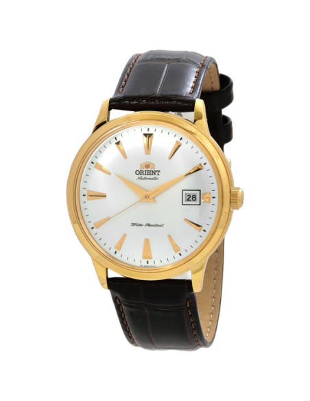 reloj automático hombre Orient Bambino TAC00003W 40mm 30m WR correa de cuero