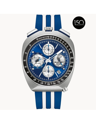 cronógrafo hombre Bulova Racer Shelby Limited Edition Chronograph 98B452 43mm 262 kH