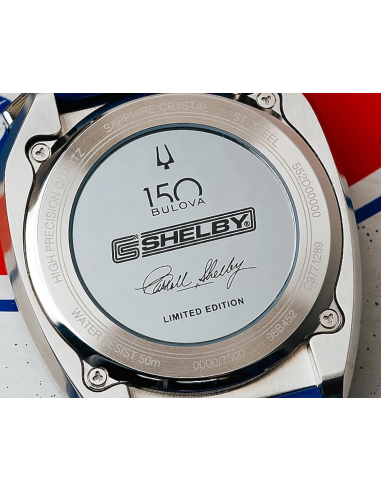 cronógrafo hombre Bulova Racer Shelby Limited Edition Chronograph 98B452 43mm 262 kH
