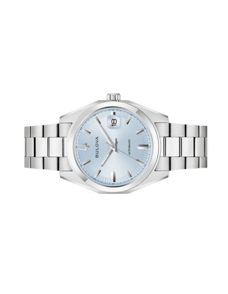 reloj automático hombre Bulova Surveyor 96B469 39mm cristal de zafiro anti-reflejos correa de acero