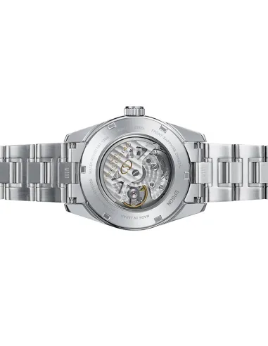 Reloj Automático hombre Orient Star RE-AU0004B dial negro cristal de zafiro correa de acero 100m WR