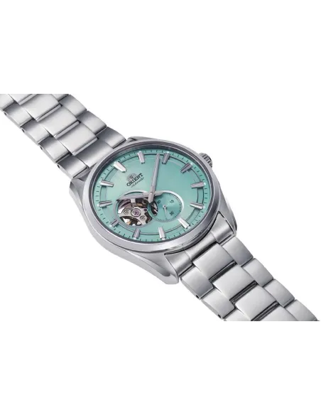 Reloj automático hombre Orient Contemporary Semi-Skeleton RN-AR0009L JDM Tiffany blue 40.8mm 50m WR zafiro