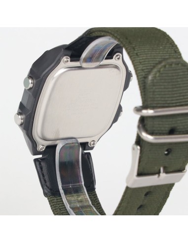 Casio World Time AE-1200WHUB-3AJF JDM Verde Oliva | Batería 10 Años | 100M WR |45 × 42.1 × 12.5 mm