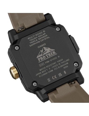 solar radiocontrol Bluetooth hombre Casio Protrek PRW-B1000-5JF JDM 52.2 mm x 50.1 mm x 12.7
