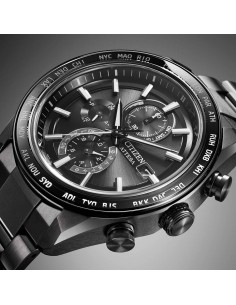 solar titanio radiocontrol Citizen Attesa ACT Line/Black Titanium  AT8294-59E JDM 42 mm – Zafiro, 100 m