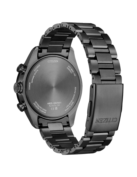 solar titanio radiocontrol Citizen Attesa ACT Line/Black Titanium  AT8294-59E JDM 42 mm – Zafiro, 100 m