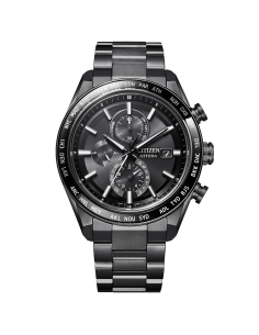 solar titanio radiocontrol Citizen Attesa ACT Line/Black Titanium  AT8294-59E JDM 42 mm – Zafiro, 100 m 2