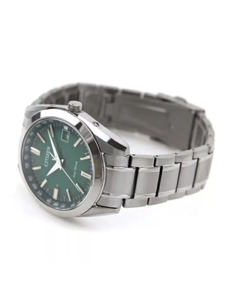 solar titanio hombre Citizen Collection CB0261-53W  JDM 40 mm x 10 mm Cristal de Zafiro 100m