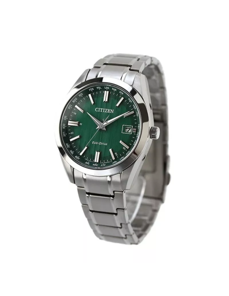 solar titanio hombre Citizen Collection CB0261-53W  JDM 40 mm x 10 mm Cristal de Zafiro 100m