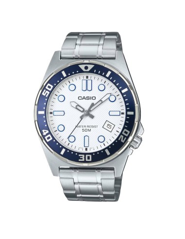 copy of Casio MTD-135D-2A – Reloj deportivo de acero con esfera azul resistente al agua 100m