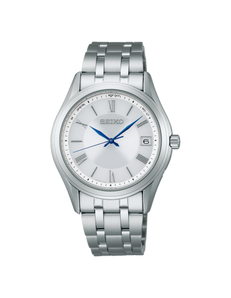 solar-radiocontrol Seiko Selection SBTM357 JDM 37 mm – Zafiro, 10 atm, calendario perpetuo,