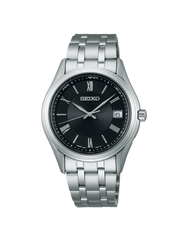 radiocontrol solar Seiko Selection SBTM361 JDM 37 mm – Zafiro, 100 m,, correa de acero JDM