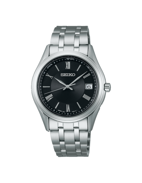 radiocontrol solar Seiko Selection SBTM361 JDM 37 mm – Zafiro, 100 m,, correa de acero JDM