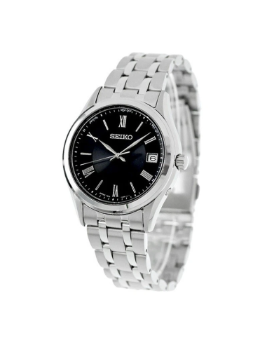 radiocontrol solar Seiko Selection SBTM361 JDM 37 mm – Zafiro, 100 m,, correa de acero JDM