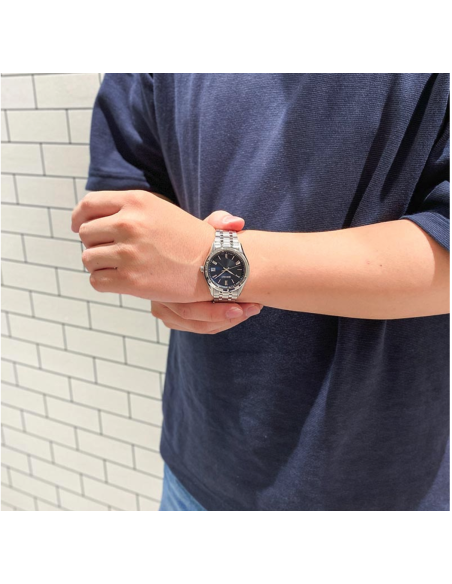 radiocontrol solar Seiko Selection SBTM361 JDM 37 mm – Zafiro, 100 m,, correa de acero JDM