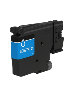 tinta CYAN compatible para Brother LC-527XL / LC527XL Cartuchos de Tinta Pigmentada para Brother MFC-J4350DW / MFC-J4550DW