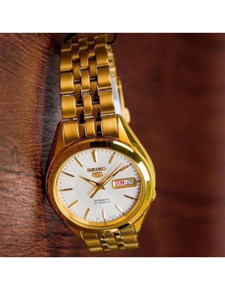 Reloj hombre automático Seiko 5 SNKL26K1 38 mm –, 30 m