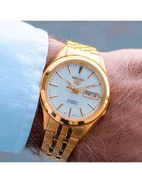 Reloj hombre automático Seiko 5 SNKL26K1 38 mm –, 30 m