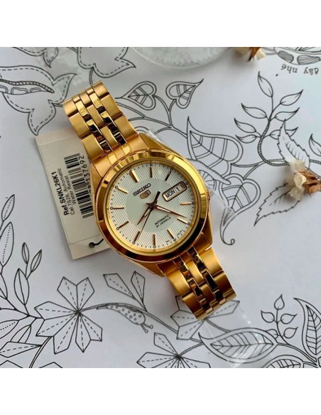 Reloj hombre automático Seiko 5 SNKL26K1 38 mm –, 30 m