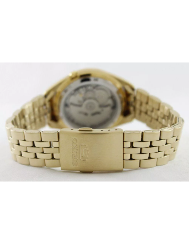 reloj automático hombre Seiko 5 SNKL38K1 37MM 30m WR correa de acero Calibre 7S26