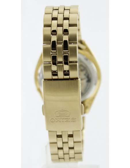 reloj automático hombre Seiko 5 SNKL38K1 37MM 30m WR correa de acero Calibre 7S26
