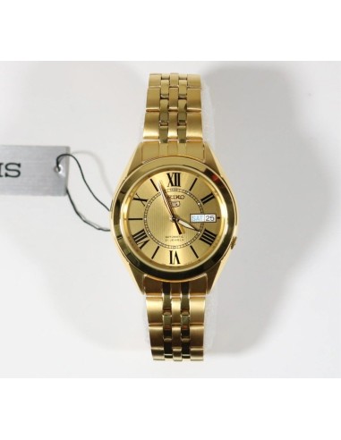 reloj automático hombre Seiko 5 SNKL38K1 37MM 30m WR correa de acero Calibre 7S26