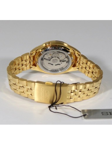 reloj automático hombre Seiko 5 SNKL38K1 37MM 30m WR correa de acero Calibre 7S26