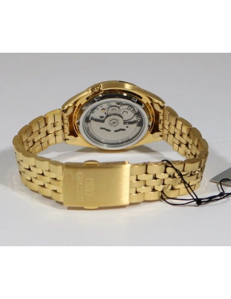 reloj automático hombre unisex Seiko 5 SNKL40K1 37mm correa de acero calibre 7S26