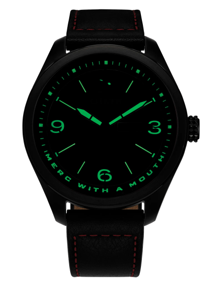 solar  Citizen Marvel “Here Comes Deadpool” AW0145-02W 42 mm – 100 m cuero