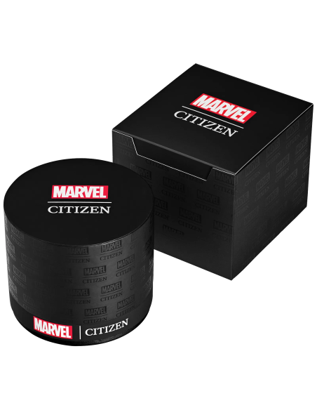 solar  Citizen Marvel “Here Comes Deadpool” AW0145-02W 42 mm – 100 m cuero