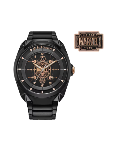 solar Citizen Marvel Legends 85th Anniversary AW2085-61W 42,5 mm – Black IP, 50 m