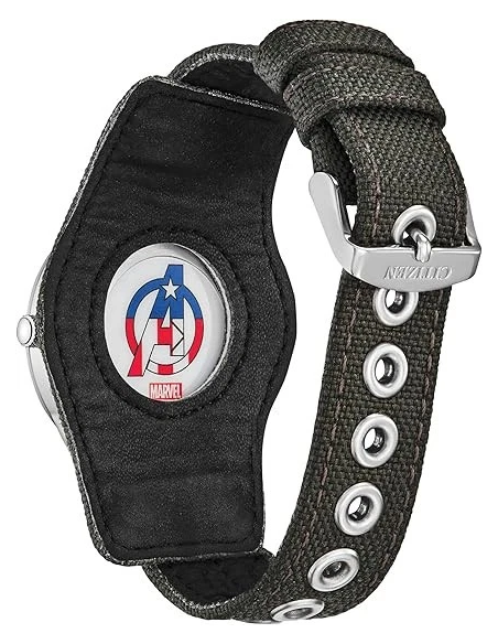 solar Citizen Marvel Captain America BV1140-00W 40 mm – WR50 m, correa Cordura®