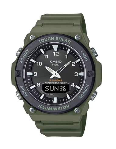 solar hombre Casio AQ-S820W-3BJF JDM 52,2 mm × 46,6 mm × 13,8 mm Hora Mundial