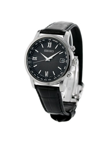 titanio radiocontrol solar hombre Seiko Brightz SAGZ105 JDM 38.5mm 100m WR Cristal de zafiro