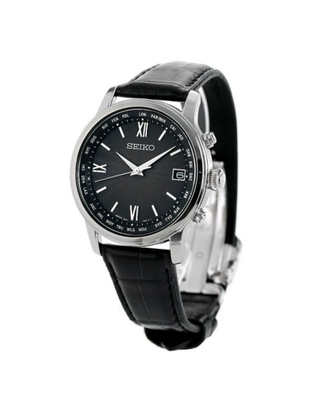 titanio radiocontrol solar hombre Seiko Brightz SAGZ105 JDM 38.5mm 100m WR Cristal de zafiro
