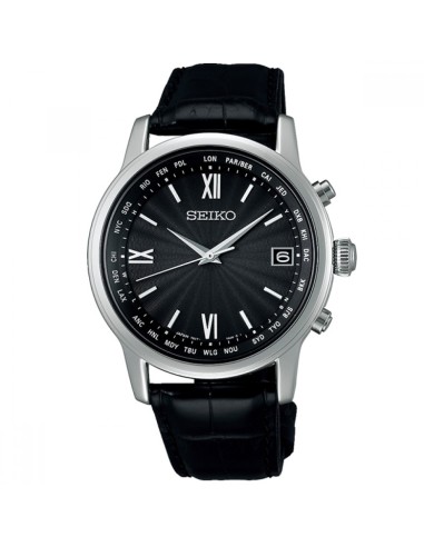 titanio radiocontrol solar hombre Seiko Brightz SAGZ105 JDM 38.5mm 100m WR Cristal de zafiro