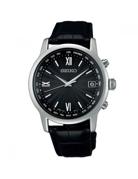 titanio radiocontrol solar hombre Seiko Brightz SAGZ105 JDM 38.5mm 100m WR Cristal de zafiro