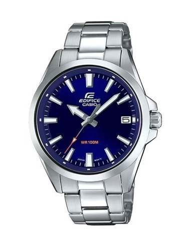 reloj deportivo hombre Casio Edifice EFV-100D-2A 42mm 100m WR correa de acero