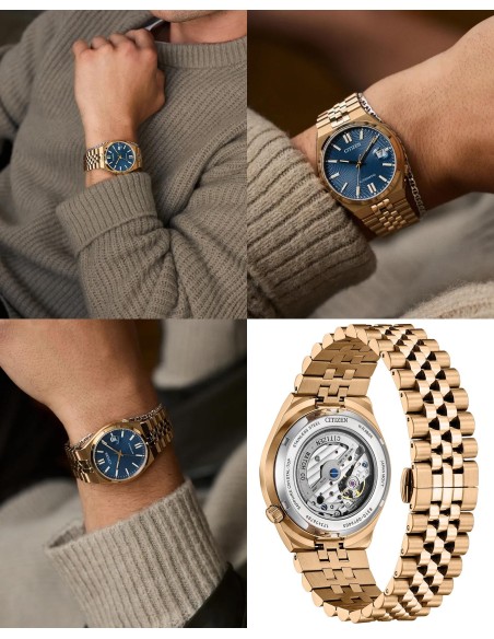 automático Citizen Tsuyosa 60 NK0023-57L Jubilee 40 mm – Zafiro, 50 m, 60 h reserva,