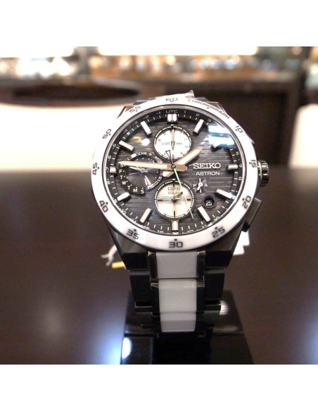 solar titanio GPS Seiko Astron Nexter SBXC185 JDM Limited Edition 43 mm – Zafiro, 100 m,