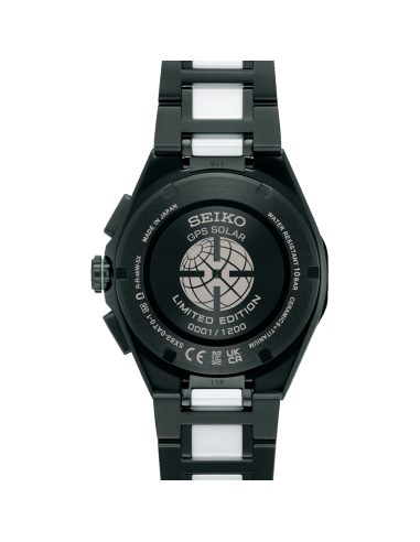 solar titanio GPS Seiko Astron Nexter SBXC185 JDM Limited Edition 43 mm – Zafiro, 100 m,