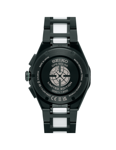 solar titanio GPS Seiko Astron Nexter SBXC185 JDM Limited Edition 43 mm – Zafiro, 100 m,