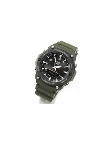 solar hombre Casio AQ-S820W-3BJF JDM 52,2 mm × 46,6 mm × 13,8 mm Hora Mundial