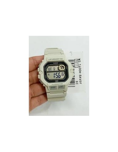 Reloj hombre cuarzo Casio Collection WS-1400H-8AJF JDM 44,5 mm – 100 m,